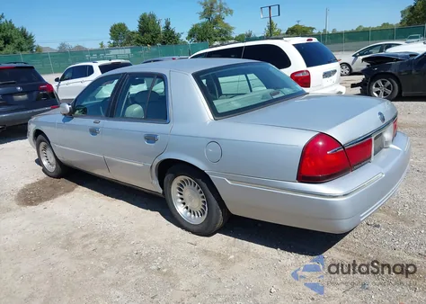 2002 Mercury Grand Marquis Ls from USA, damaged, VIN 2MEFM75W32X623295
